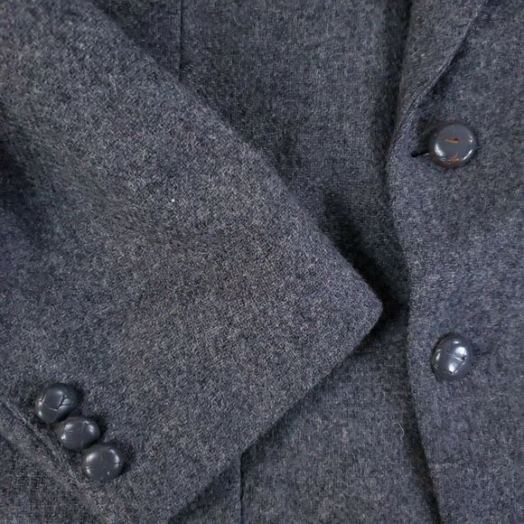 Vtg WM F Farah 100% Pure Wool Tweed Blazer Mens 40S Sports Jacket Made in USA - Picture 4 of 12